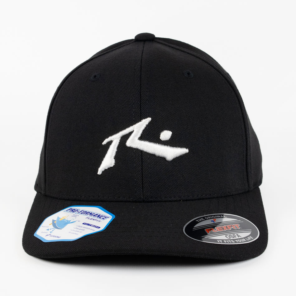 RUSTY | CHRONIC 4 FLEXFIT CAP-BLACK
