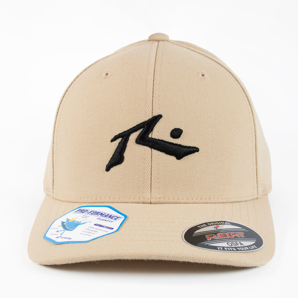RUSTY | CHRONIC 4 FLEXFIT CAP-KHAKI