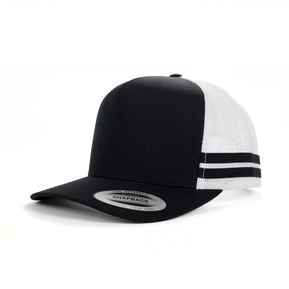 6507 Striped Trucker
