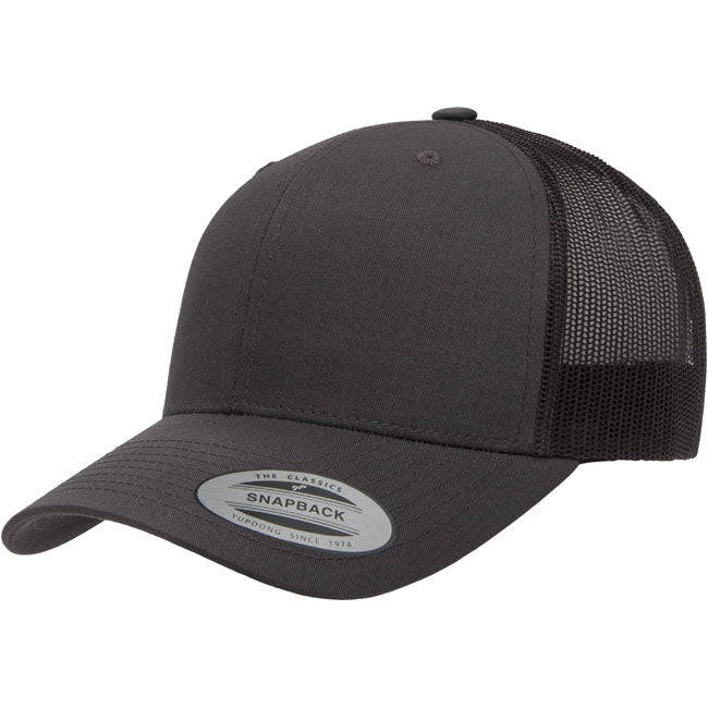 6606Y Youth Classic Retro Wade Trucker | CHARCOAL – Flexfit