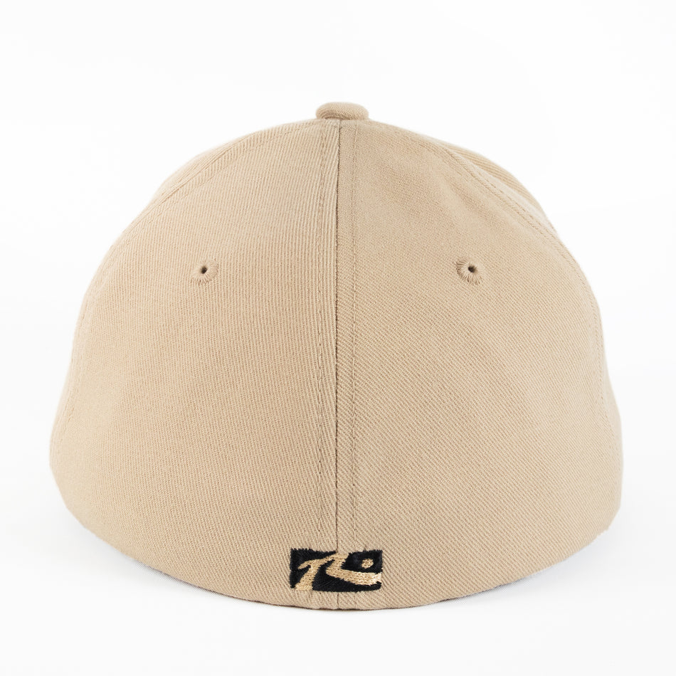 RUSTY | CHRONIC 4 FLEXFIT CAP-KHAKI