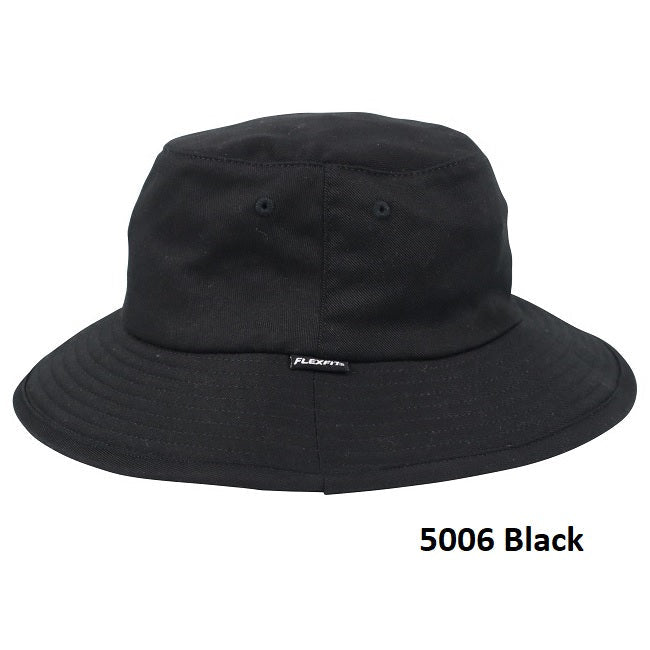 5006 Flexfit Bucket Hat | BLACK