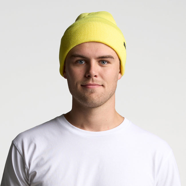 1501KC Cuffed Beanie by FLEXFIT® | SAFETY YELLOW