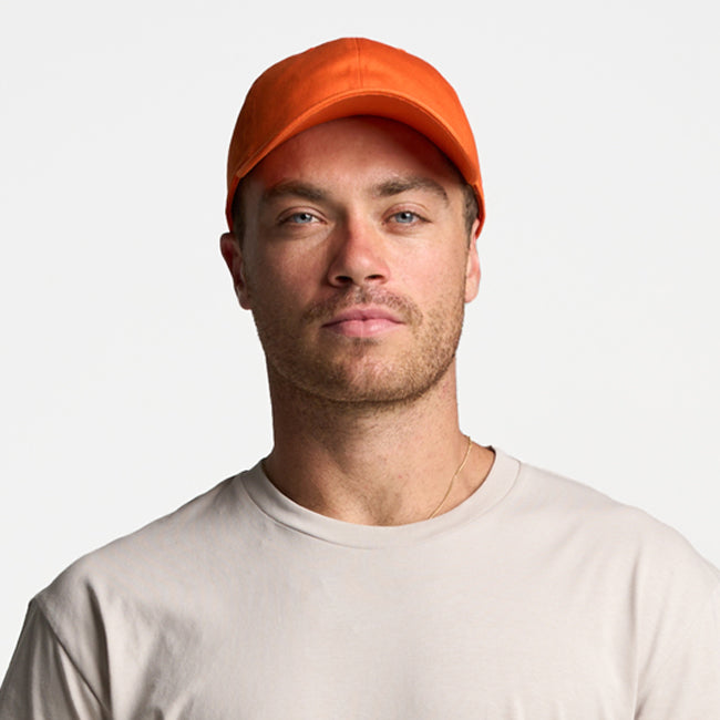 6245CM Low Profile Cotton Twill Dad Hat | ORANGE