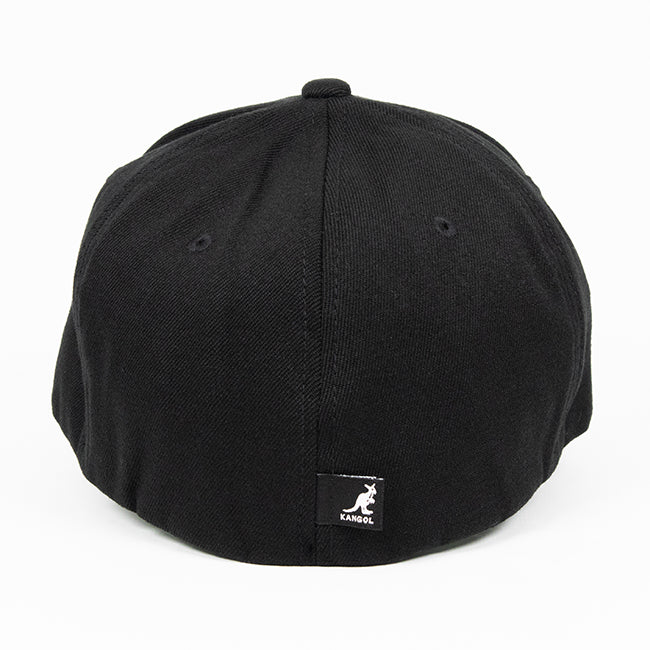 KANGOL | 3D Wool FlexFit® Baseball Beluga Black