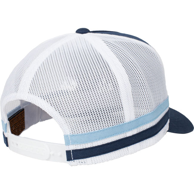 6507 Striped Trucker Cap